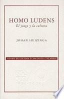 libro Homo Ludens